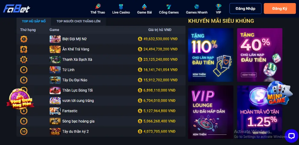 Tổng quan các loại hình thể thao tại bet6789